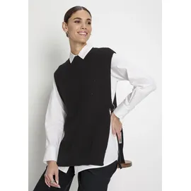 Hechter Paris Pullunder, mit Seitenschnallen HECHTER PARIS black solid