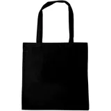 LOGOSHIRT Baumwolltasche The Three Brothers schwarz 38 x 42 cm