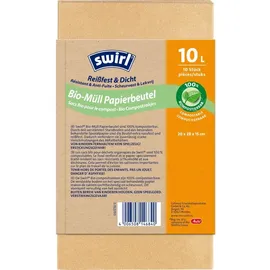 Swirl Bio-müll-papierbeutel 10 l 10 Stück
