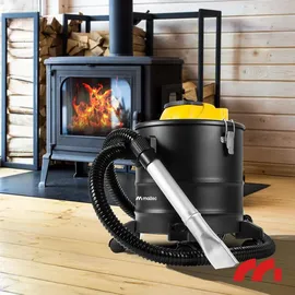 Maltec Industriestaubsauger Aschesauger 1800W 18L Schwarz