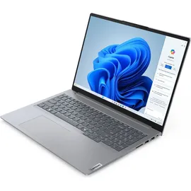 Lenovo ThinkBook 16 G7 IML Intel Core Ultra 7 155H 16 GB RAM 512 GB SSD Win11 Pro Arctic Grey 21MS004NGE