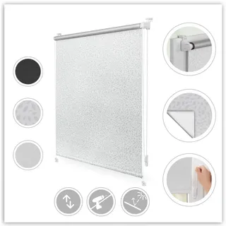 60 x 150 cm weiß/grau