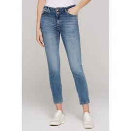 Soccx Damen, Jeans, SU:SI regular fit, Smooth Blue, 34 - 34W
