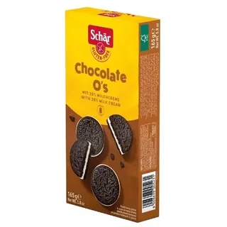 Biscotti al Cacao con Crema Latte Chocolate O's Senza Glutine - Schär