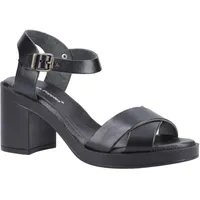 Hush Puppies Georgien Damen Sandalen mit Absatz, Schwarz, 39 EU - 39 EU