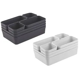 ENGELLAND Schubladen-Organizer Set 16-tlg. mehrfarbig