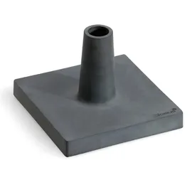 BLOMUS Fackelständer BLOMUS "Fackelständer BASO schwarz, B:26cm H:18cm T:26cm, Kunststoff, Kerzenhalter