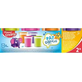 maped® creativ Knete PAT'DOUGH Zusatzfarben 4x 114 g