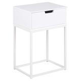 AC Design Furniture Carryhome Nachtschrank, weiß, L: 30 x W: 40 x H: 61.5 cm