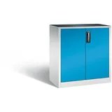 C+P Werkstattschrank | HxBxT 100x93x50cm | Lichtgrau/Lichtblau von PROREGAL