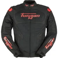 Furygan Atom Vented Evo Jacke - Schwarz/Rot / XXL