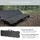 HMF Outdoor Transportkoffer ODK200, Wasserdichter IP67 Hartschalenkoffer mit Rasterschaumstoff, 135 x 41 x 15,5 cm, Schwarz