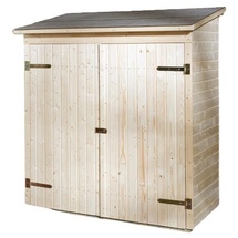 Weka Gartenschrank 361 A 1,6 x 0,85 x 1,9 m natur