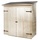 Weka Gartenschrank 361 A 1,6 x 0,85 x 1,9 m natur