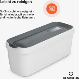 Klarstein Eisbehälter für Speiseeis 1,5L orange
