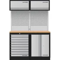 Kraftwerk Mobilio 2er Kombi Oberschrank, Buche Multiplex