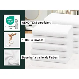 ZOLLNER Handtuchset 10-tlg. weiß