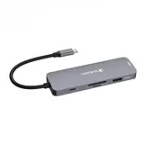 Verbatim USB-C Pro Multiport Hub CMH-08 USB-C 3.0 [Stecker] (32151)
