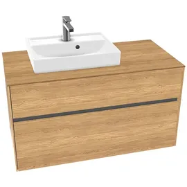 Villeroy & Boch Collaro Waschbeckenunterschrank 100 x 55 cm Kansas Oak