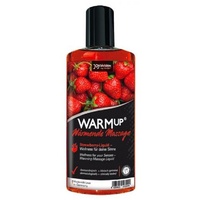 JOYDIVISION Gleit- & Massageöl WARMup Strawberry Liquid, Flasche mit