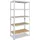 shelfplaza Schwerlastregal Metall 230x80x40 cm weiß 5 Böden