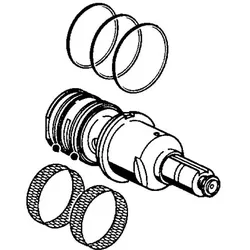 Hansa Thermostatregelteil DN20, Art. 59912331, Ersatzteile,