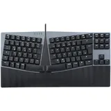 Perixx PERIBOARD-335 Low-Profile Blue Clicky DE