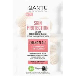 Sofort beruhigende Maske