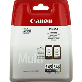 Canon PG-545XL schwarz + CL-546XL CMY