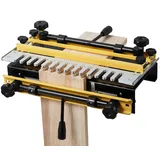 Vevor Zinkenfräsmaschine 31 cm Breit, Zinkenfrässchablone mit Fräser & 12,7-mm-Schablone, Präzise Ausrichtung, Zapfen- & Zapfenschneidvorrichtung, Werkzeug für Möbel- & Schrankherstellung