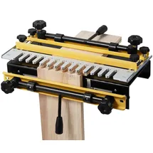Vevor Zinkenfräsmaschine 31 cm Breit, Zinkenfrässchablone mit Fräser & 12,7-mm-Schablone, Präzise Ausrichtung, Zapfen- & Zapfenschneidvorrichtung, Werkzeug für Möbel- & Schrankherstellung