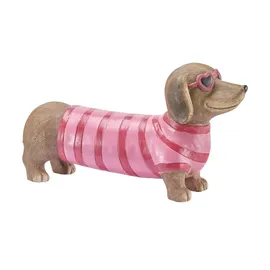 Möbel Kraft Dekofigur Hund ¦ braun ¦ Magnesia ¦ Maße (cm): B: 40,5 H: 21,5 T: 11.5
