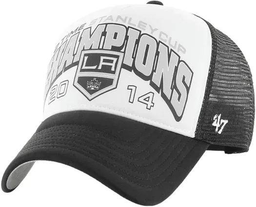 '47 Brand NHL Los Angeles Kings Champ Offside Trucker Cap Schwarz