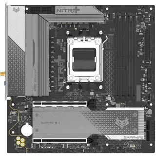 Sapphire NITRO+ B850M WIFI Mainboard Sockel AM5 Formfaktor Details Micro-ATX