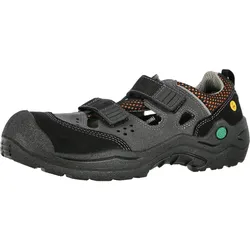 Sicherheitssandale S1P "BIO" GREEN LINE - 47 - schwarz