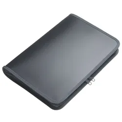 FolderSys Dokumenten-Portfolio A4 anthrazit transluzent 320 x 225 x 30 mm (HxBxT)
