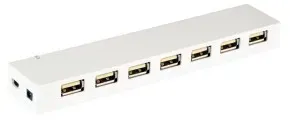 EFB EB2103 USB2.0 Hub 7-Port, inkl. 5V3A Netzteil+Anschlusskabel