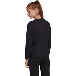 ADIDAS Kinder Must Haves Badge of Sport Sweatshirt, Schwarz/Hellrot, 140
