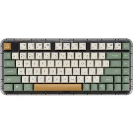 Asus Jelly75 Keyboard KD201 | kabellos | mechanisch | 2,4GHz | Bluetooth und USB | 4mm Hub | einstellbare Hintergrundbeleuchtung | verbindet bis zu 5 Devices gleichzeitig | Orange Meadow