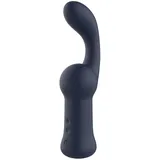 Dream Toys Star Trooper Shuttle Strong P-spot Vibrator Black 19,5 cm