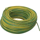 Helu 28786-100 Einzelader H07V-U 1 G 1.50 mm2 Grün-Gelb 100 m