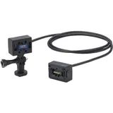 Zoom ECM-3 Verlängerungskabel für Mikrofonkapsel an H5, H6, F8 und Q8 Handy-, Field- und Video-Recorder, 3m Länge