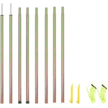 vidaXL Sonnensegel Stangen 2 Stk. 200 cm Verzinkter Stahl