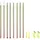 vidaXL Sonnensegel Stangen 2 Stk. 200 cm Verzinkter Stahl