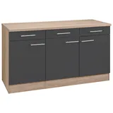 OPTIFIT Unterschrank Kalmar 150 x 60 x 85 cm Grau
