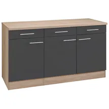 OPTIFIT Unterschrank Kalmar 150 x 60 x 85 cm Grau