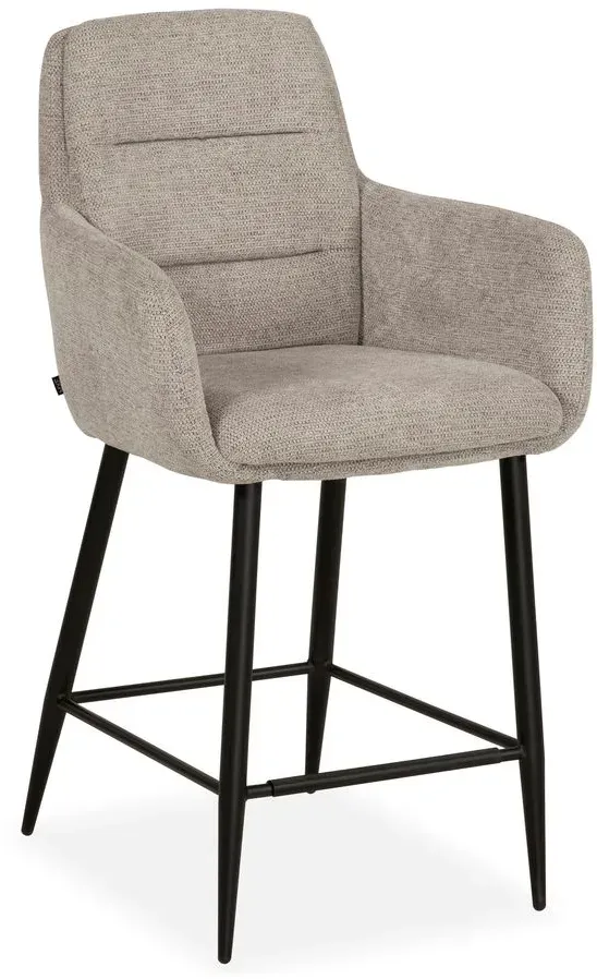 MAISON Barstuhl Waco 6 Stoff Dolphin