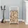 vidaXL Kaminholzregal Kaltgewalzter Stahl 40 x 30 x 80 cm Weiß