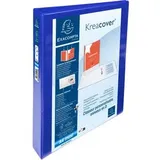 Exacompta Präsentations-Ringbuch, A4 Maxi, blau,