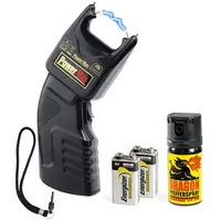 PTB Elektroschocker 500.000 Volt inkl. Batterien & extra Tierabwehrspray